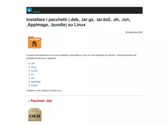 guida-installazione-pacchetti.html screenshot