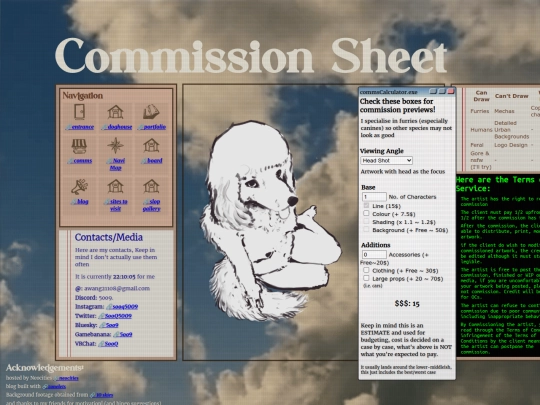 comms screenshot