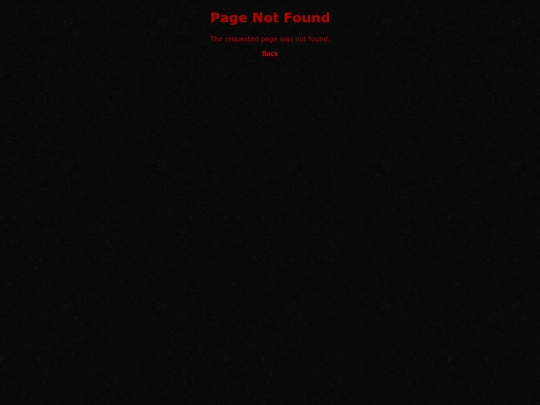 not_found screenshot