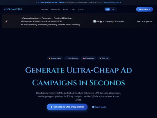 AdPrompt360 BILINGUAL screenshot