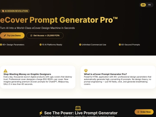 ECOVER BILINGUAL PROMPT PRO screenshot