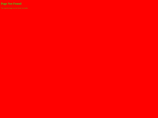 not_found screenshot