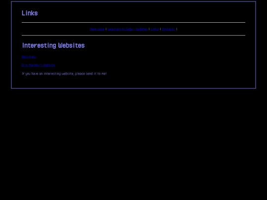 links screenshot
