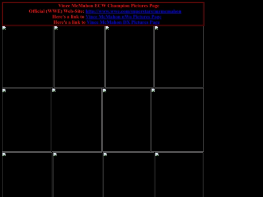 nwo/DX/vince_mcmahon_ecw_champion_pictures_page screenshot