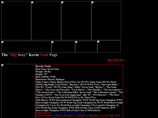 nwo/Kevin_Nash_nWo_Page screenshot