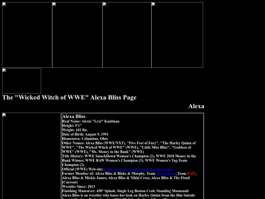 nwo/bwoothers/Alexa_Bliss_Team_Smackdown_Page screenshot