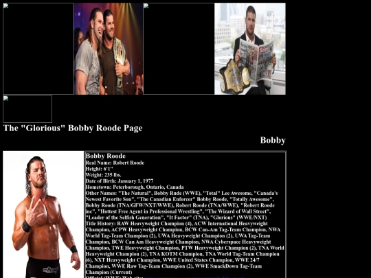 nwo/bwoothers/Bobby_Roode_Fourtune_Page screenshot