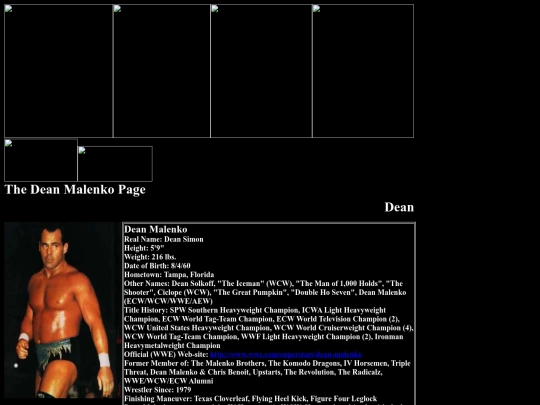 nwo/bwoothers/Dean_Malenko_IV_Horsemen_page screenshot