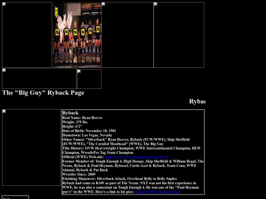 nwo/bwoothers/Nexus/Ryback_The_Nexus_Page screenshot