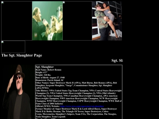 nwo/corpation/Sgt_Slaughter_Corporation_Page screenshot