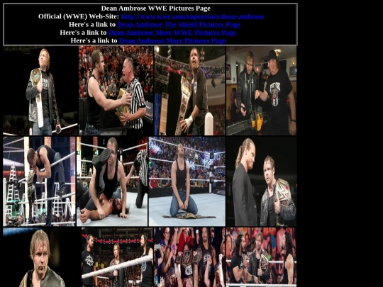 nwo/corpation/dean_ambrose_wwe_pictures_page screenshot