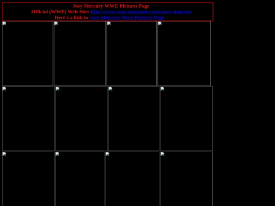 nwo/corpation/joey_mercury_wwe_pictures_page screenshot