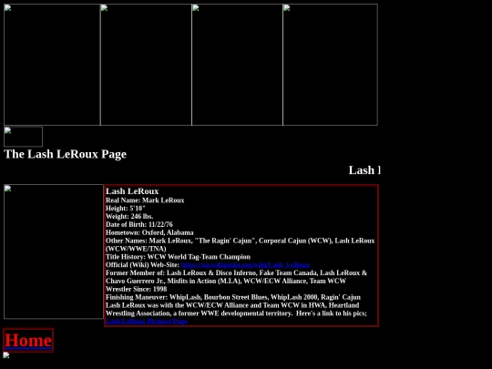 nwo/wcw/Lash_LeRoux_WCW_ECW_Alliance_Page screenshot
