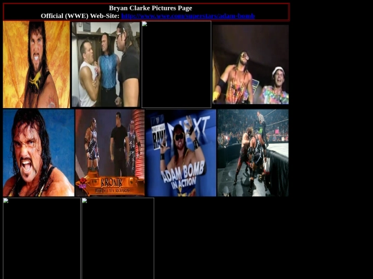 nwo/wcw/bryan_clarke_pictures_page screenshot