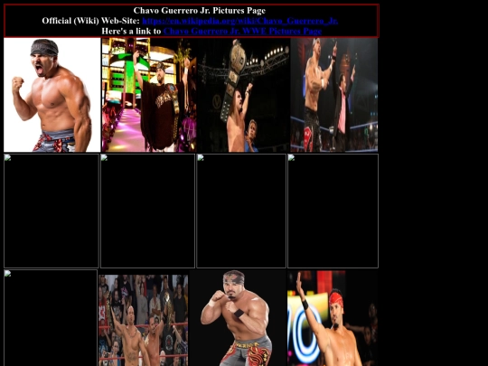 nwo/wcw/chavo_guerrero_jr_pictures_page screenshot