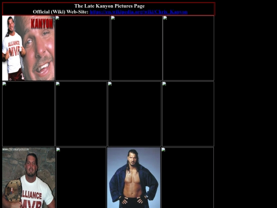 nwo/wcw/the_late_kanyon_pictures_page screenshot