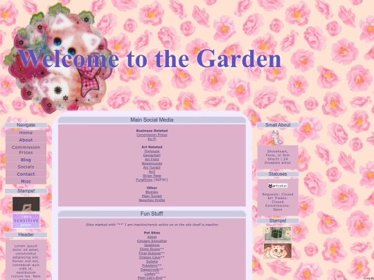 links screenshot