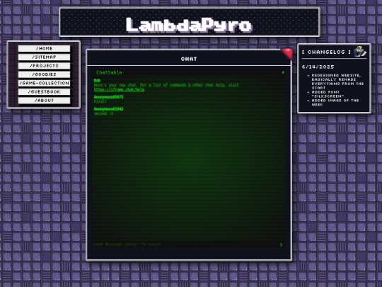 Chat screenshot