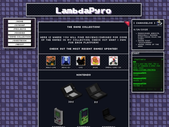 game-collection screenshot