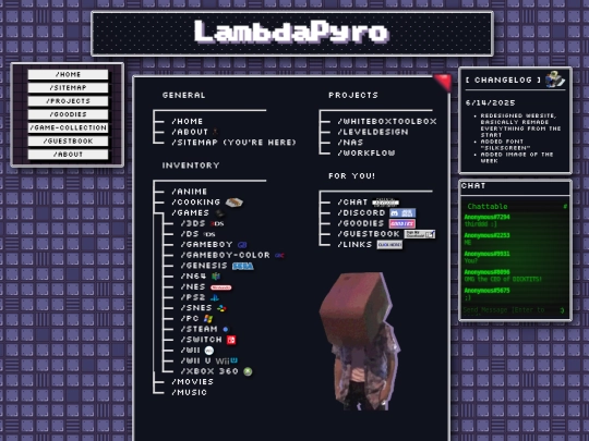 sitemap screenshot