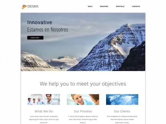 dotemplate/nosotros screenshot