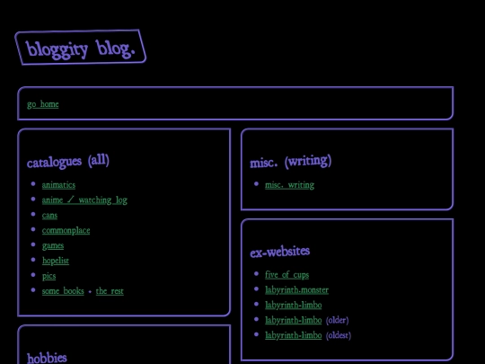 blogDir screenshot