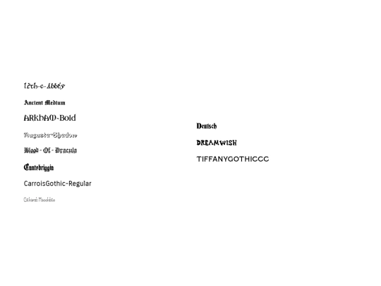 fonttest screenshot