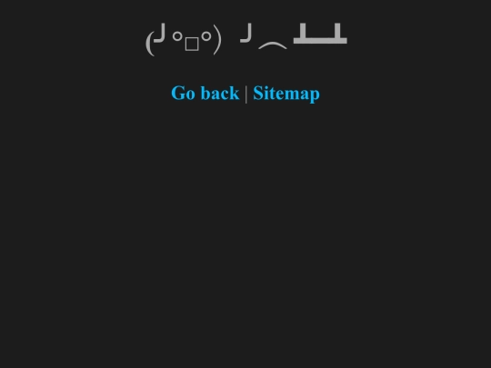 not_found screenshot