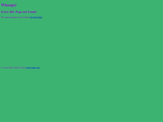 not_found screenshot