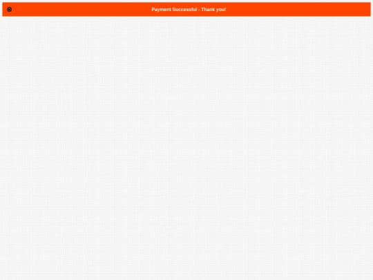 thankyou screenshot