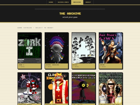 archive screenshot