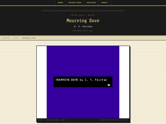 entry006 screenshot