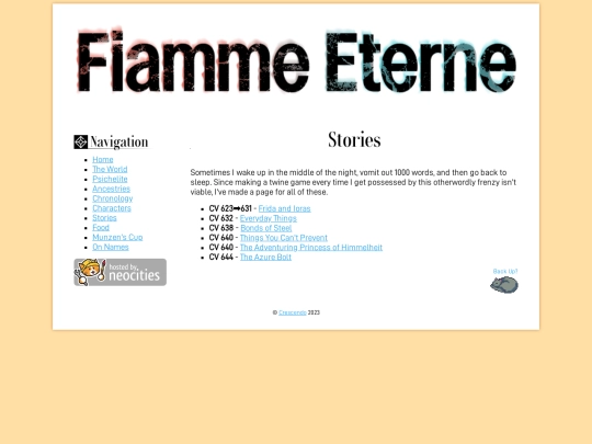stories screenshot