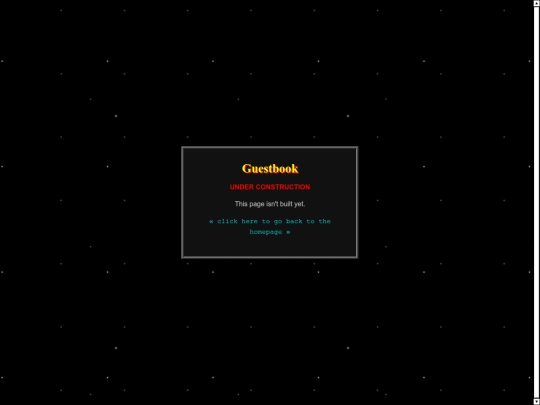 guestbook screenshot