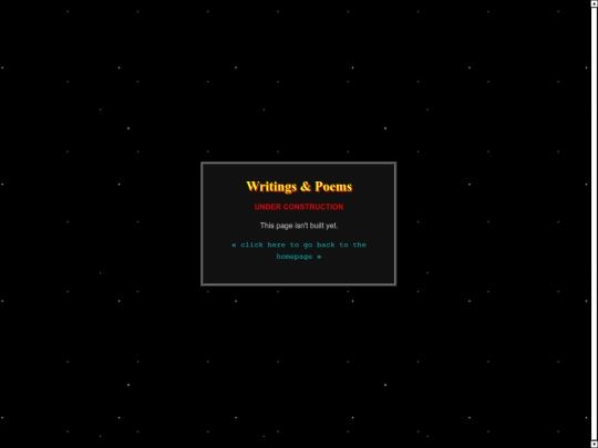 writings screenshot