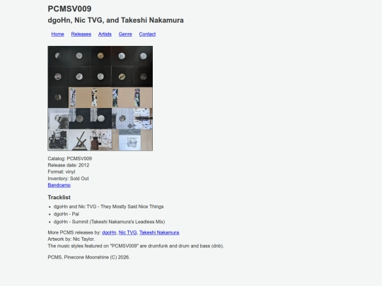 releases/PCMSV009 screenshot