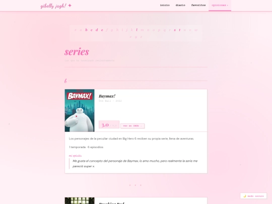 opiniones-series screenshot