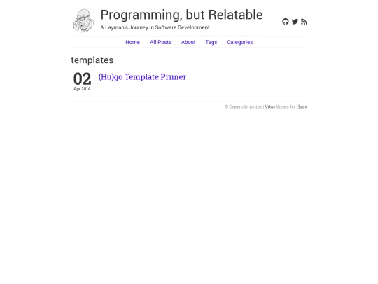 tags/templates screenshot