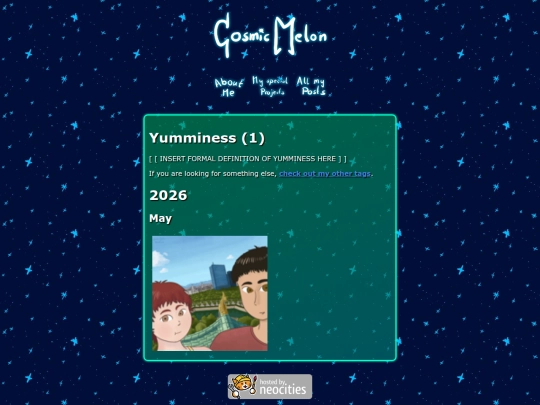 tags/yumminess screenshot