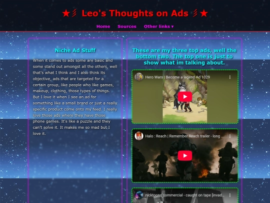 Niche-ad-stuff screenshot