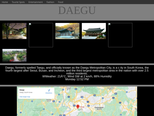 daegu screenshot