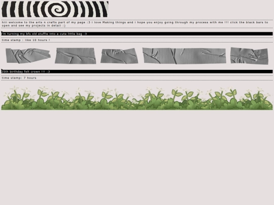 projects screenshot