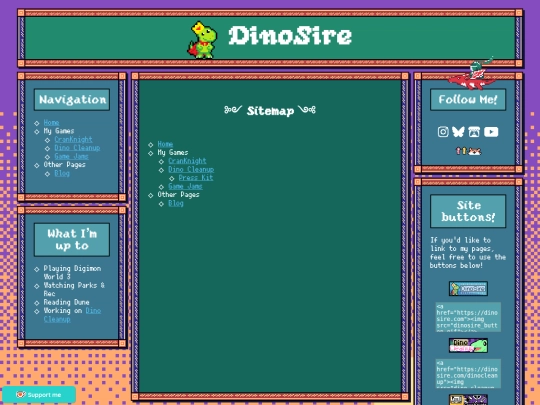 sitemap screenshot