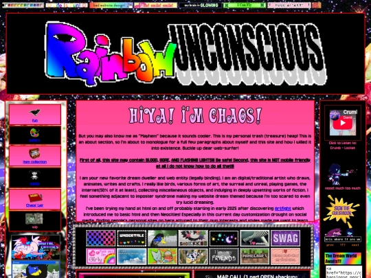 Homepage screenshot