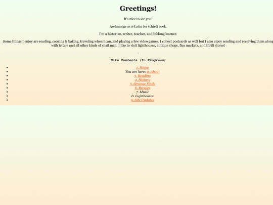aboutme screenshot