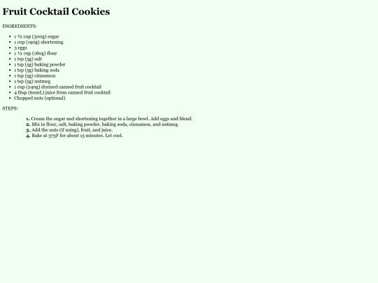 recipes/fruitcocktailcookies screenshot