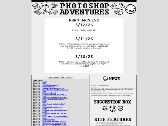 newsarchive screenshot