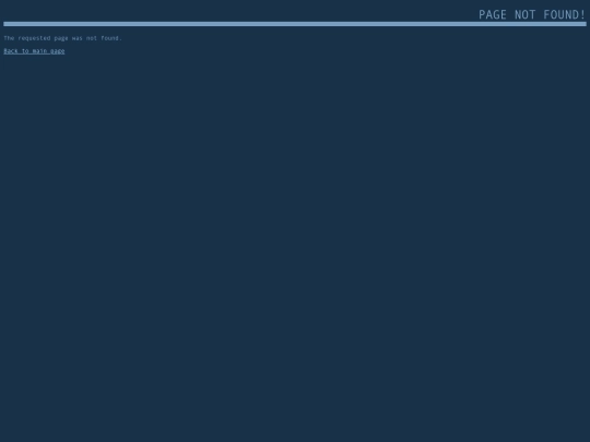 not_found screenshot