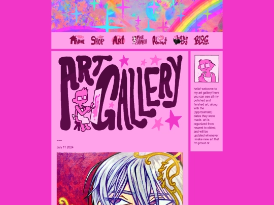 Artpage screenshot