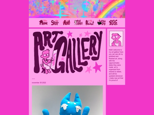 Artpage3 screenshot